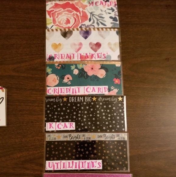 12 Laminated Cash Envelopes ♡ - Picture 4 of 4